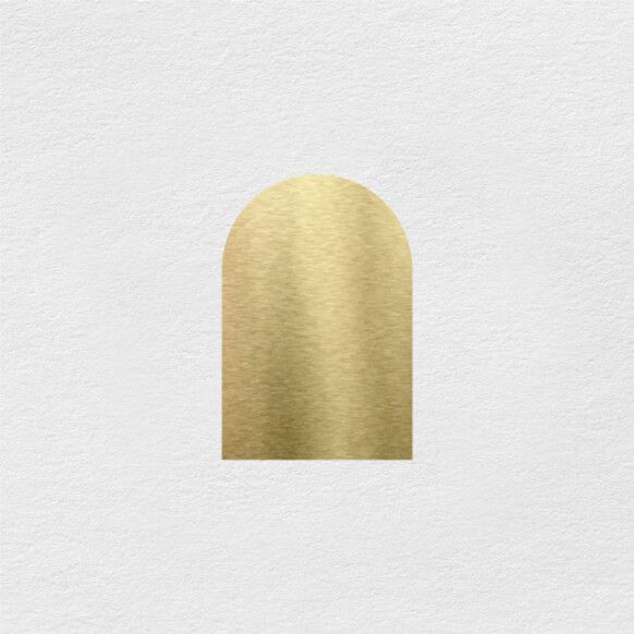 Sello de Lacre - Arco 30x20mm (SIN Grabado)