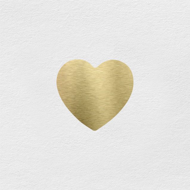 Sello de Lacre - Corazón 27mm (SIN Grabado)