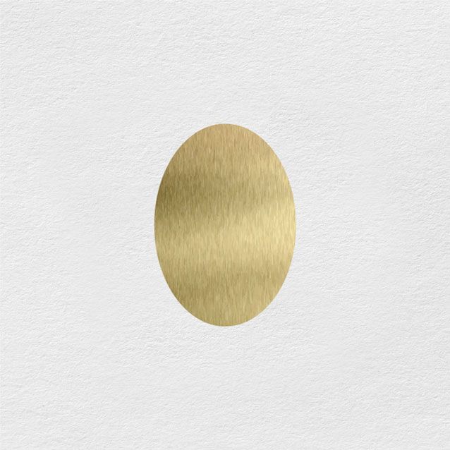 Sello de Lacre - Ovalado 30x20mm (SIN Grabado)