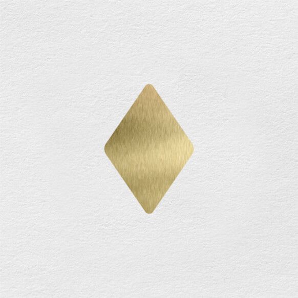 Sello de Lacre - Rombo 30x20mm (SIN Grabado)