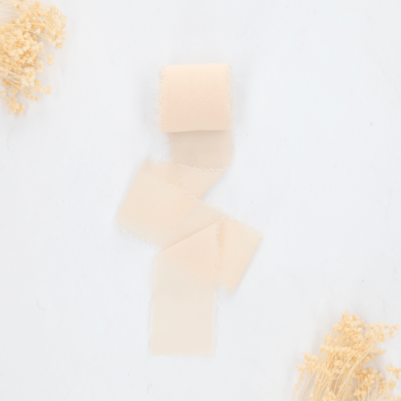 CINTAS DE SEDA | CREMA