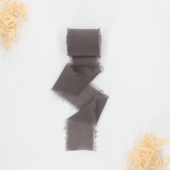 CINTAS DE SEDA | GRIS