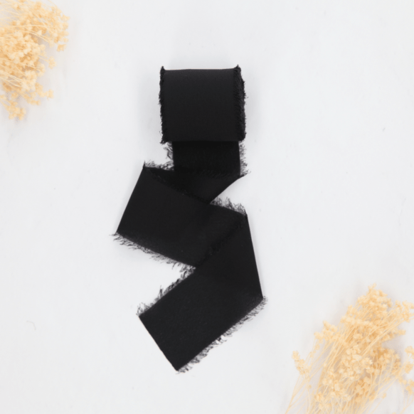 CINTAS DE SEDA | NEGRO